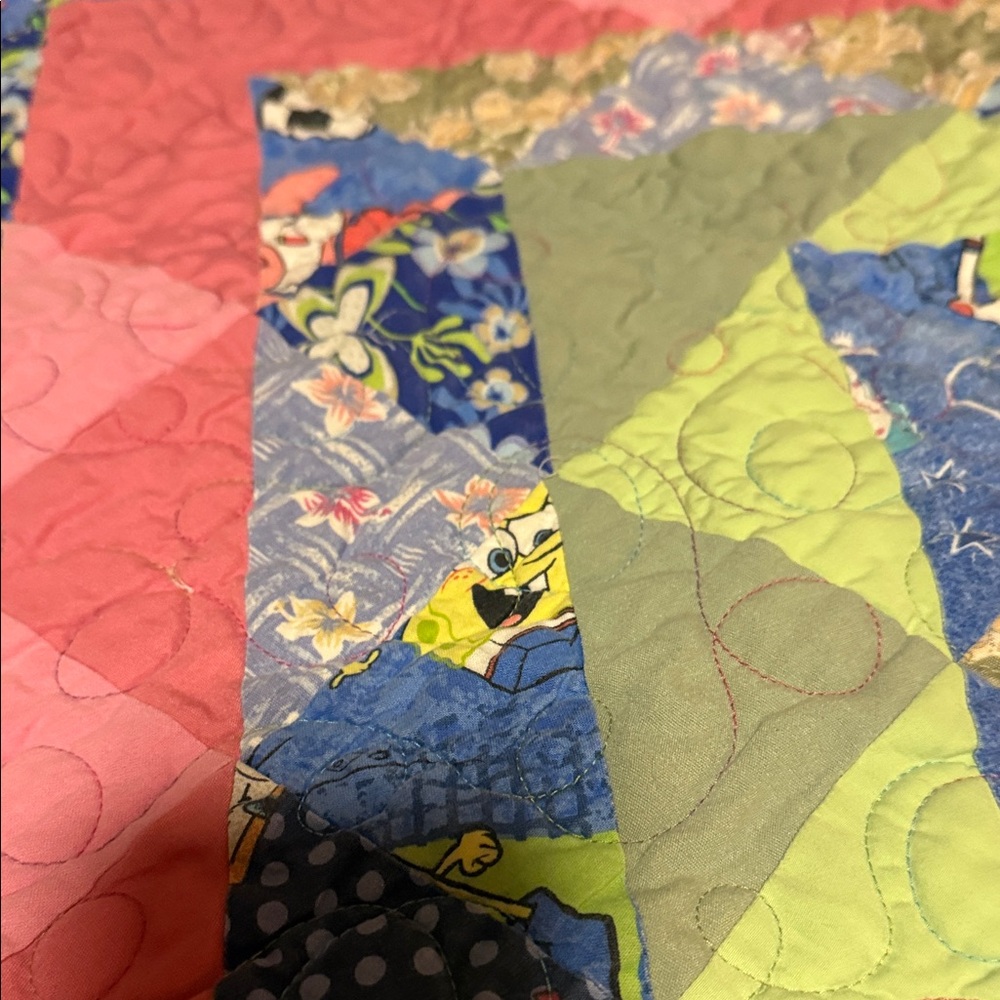 Colorful Patchwork Quilt - Picture 12 of 17